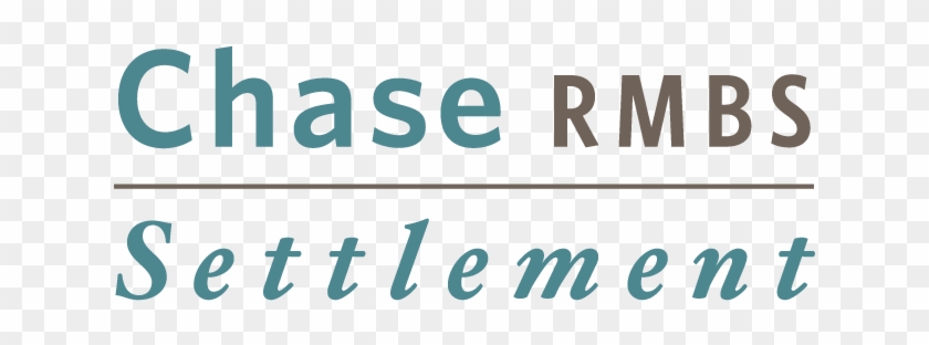 Chase Rmbs Settlement - Electric Blue #1310251