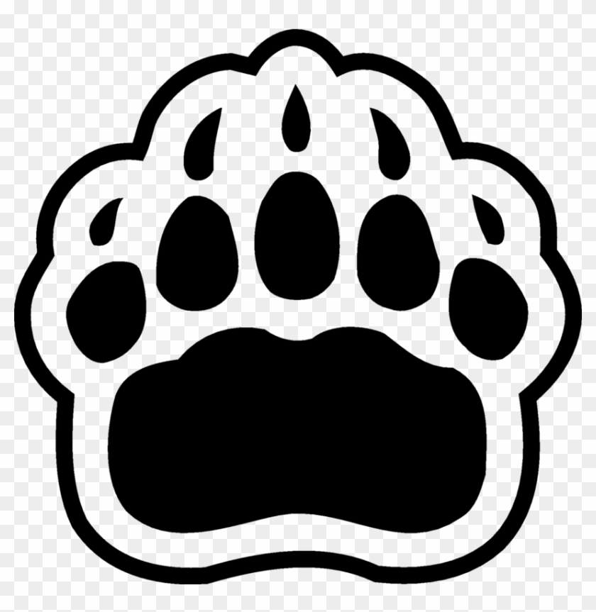 Brown Bear American Black Bear Paw Clip Art - Bear River High School #1310373