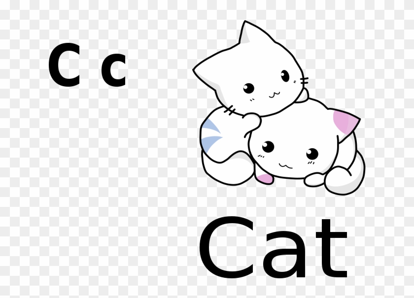 Clip Art Tags - Cute Cats Coloring Pages #1310388