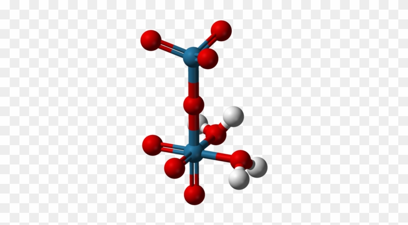 Perrhenic Acid 3d Balls - Rhenium Sulfide Molecule #1310415