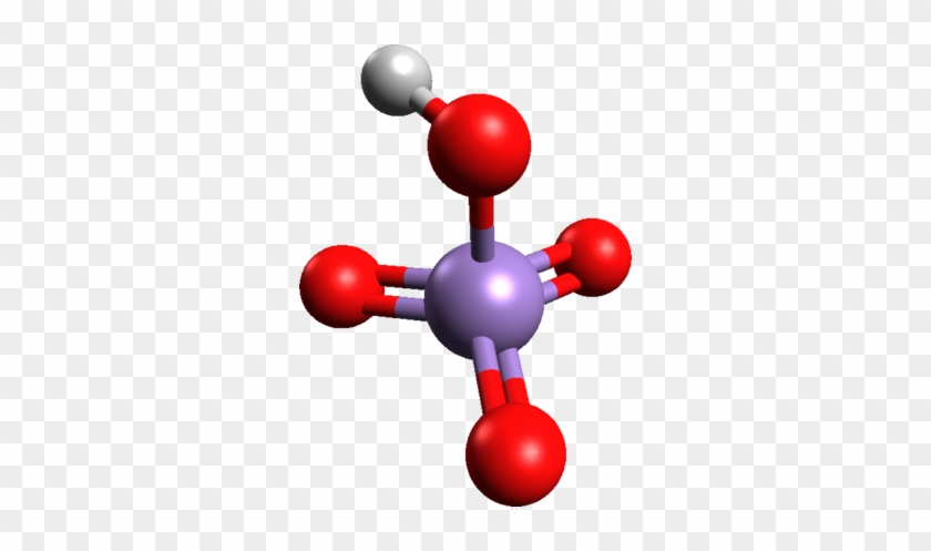 Permanganic Acid 3d Balls - Permanganic Acid #1310420