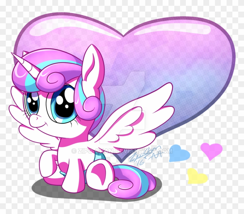 Flurry Heart By Zipo-chan - Kawaii Mlp And Flurry Heart #1310467