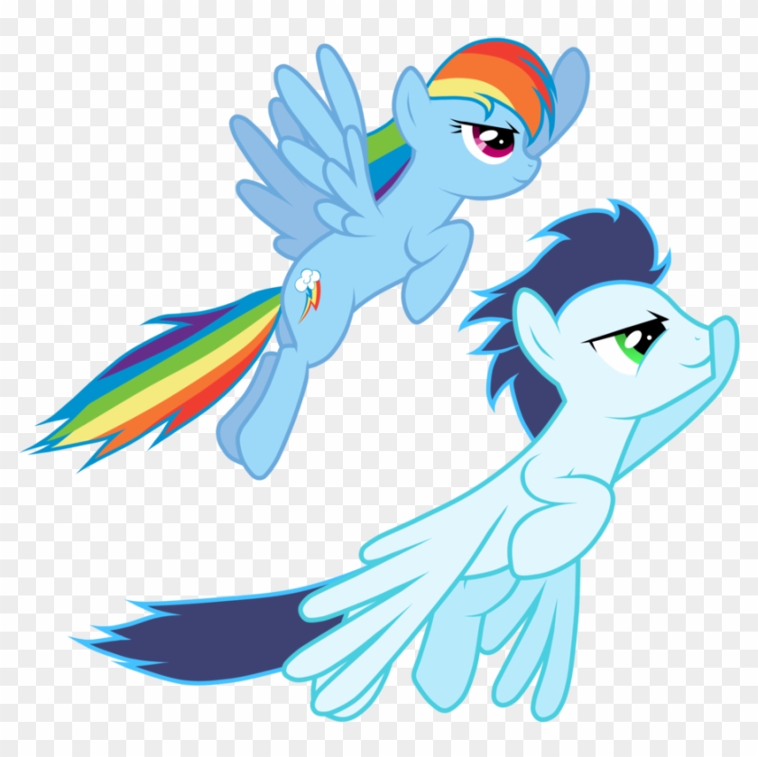 Rainbow Dash Fluttershy Applejack Human Torch Pony - Рейнбоу Деш И Соарин #1310508