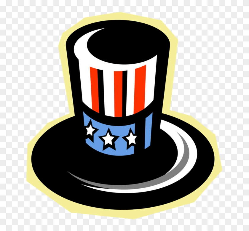 Vector Illustration Of Independence Day 4th Of July - Uncle Sam #1310566