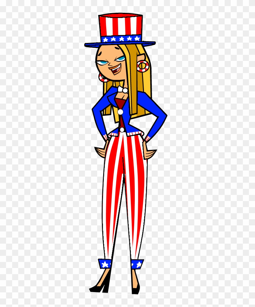 Blaineley As Uncle Sam By Hhi0220 - Total Drama World Tour Blaineley #1310568