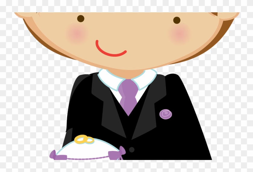 Casamento E Namorados Zwd Ringbearer 01png Minus Clipart - Desenho Daminha Png #1310584