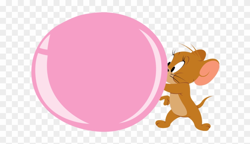 Blowing Bubble Gum Clipart 6 By Jennifer - Jerry Mouse #1310613