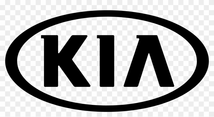 Car Logos That Start With D Alternative Clipart Design - Kia Car Logo Black #1310636