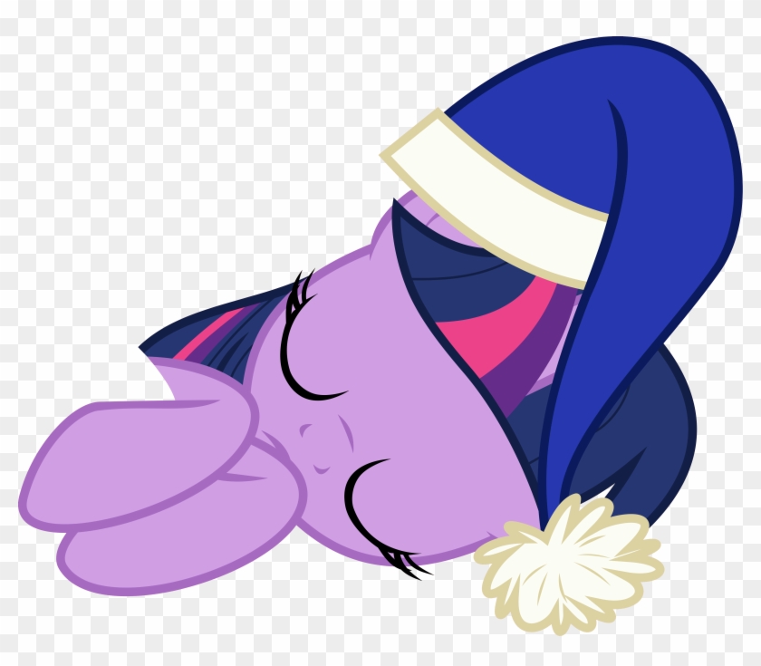 Twilight Sparkle Sleeping Vector - Mlp Sleep Vector #1310648