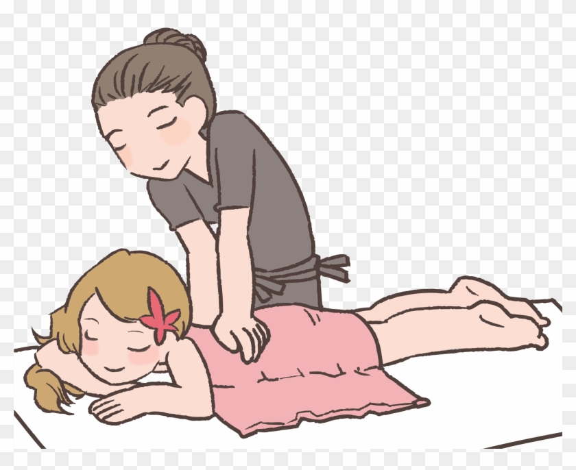 Sleep Massages - Cartoon Picture Of Massage #1310653