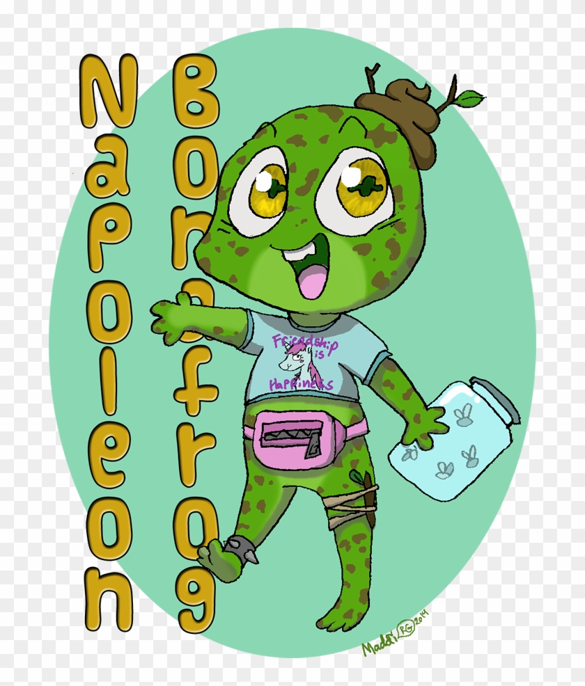 Napoleon Bonafrog By Raphaelsgirl - Cartoon #1310760