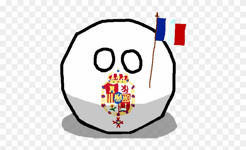 Napoleonic Kingdom Of Spainball Royaume D'espagne - Poland Ball Png #1310812