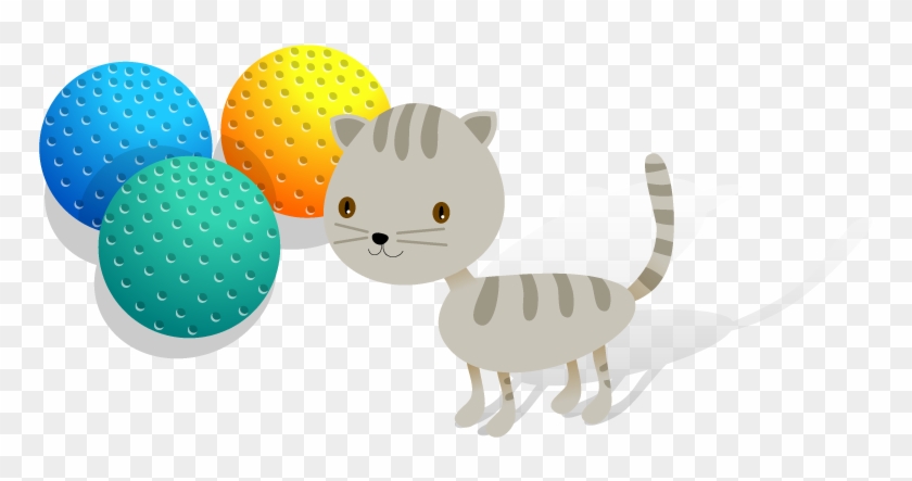 Cat Toy Illustration - Cat #1310870