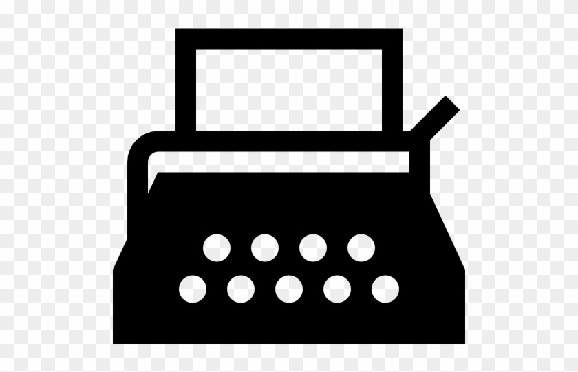 Typewriter Free Icon - Typewriter Free Icon #1310883