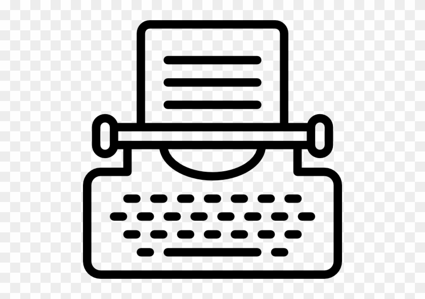 Typewriter Free Icon - Typewriter Free Icon #1310891