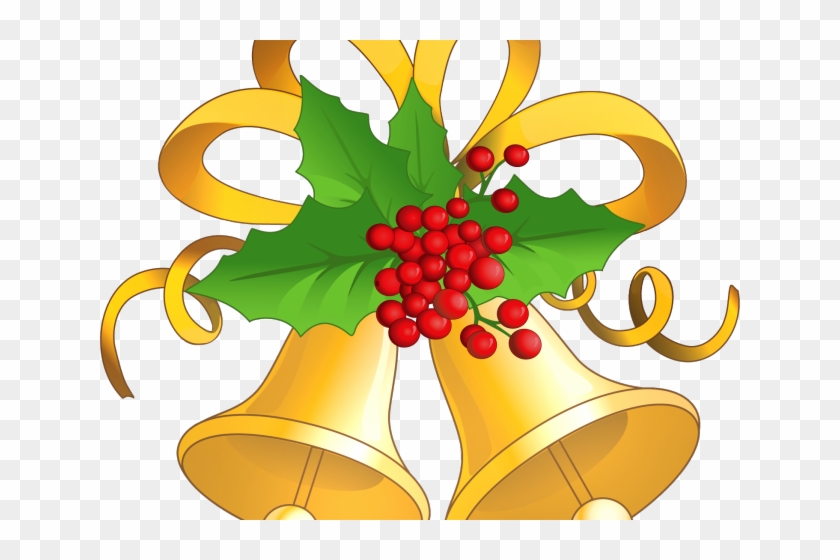 Christmas Clipart Clipart Holly - Christmas Bells And Mistletoe #1311057