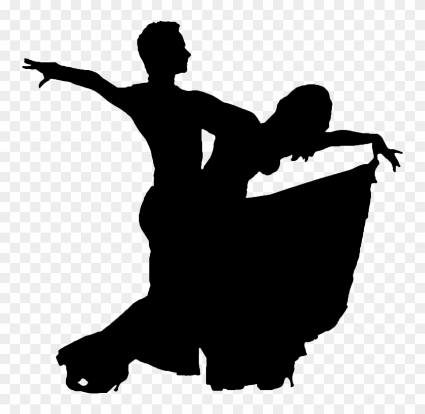 Dancer Clipart Dance Movement - Ballroom Dancer Silhouette Png #1311062