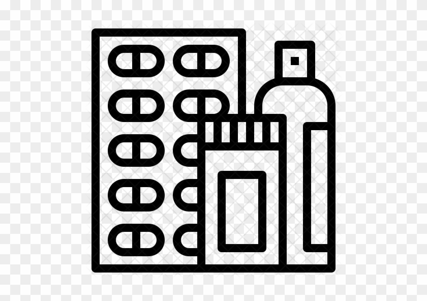 Medicine Icon - Vector Graphics #1311111