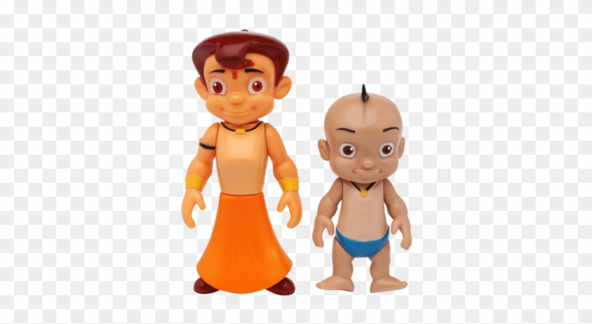 Unisex Chhota Bheem And Raju Action Figure Toy - Chhota Bheem #1311116