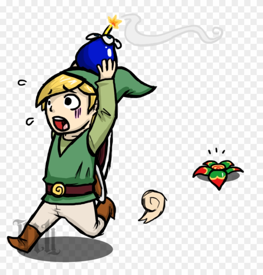 Zelda Collab- Bomb Flower By Illuminatii - Cartoon #1311245