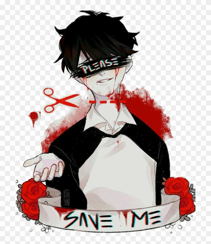 Sangre Sticker - Anime Boy Horror #1311273