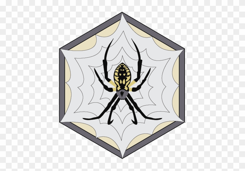 Arachnid Clipart Spider Body - Spider Web #1311329
