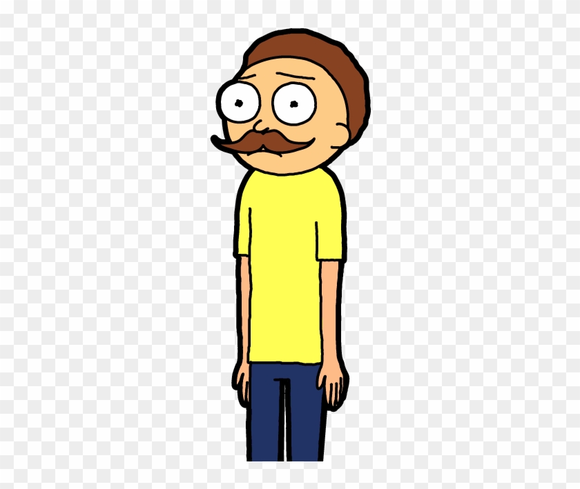 Mustache Morty Pocket Mortys Morty Normal Free Transparent Png