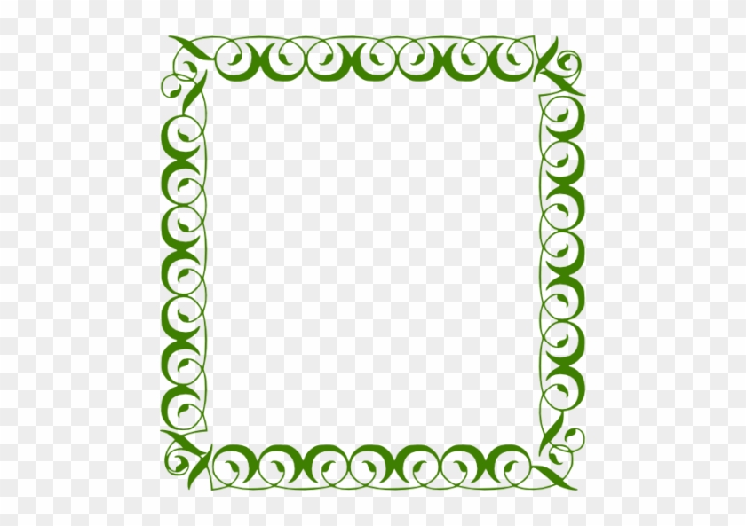 Free Png Green Border Frame Png Images Transparent - Green Borders And Frames #1311421