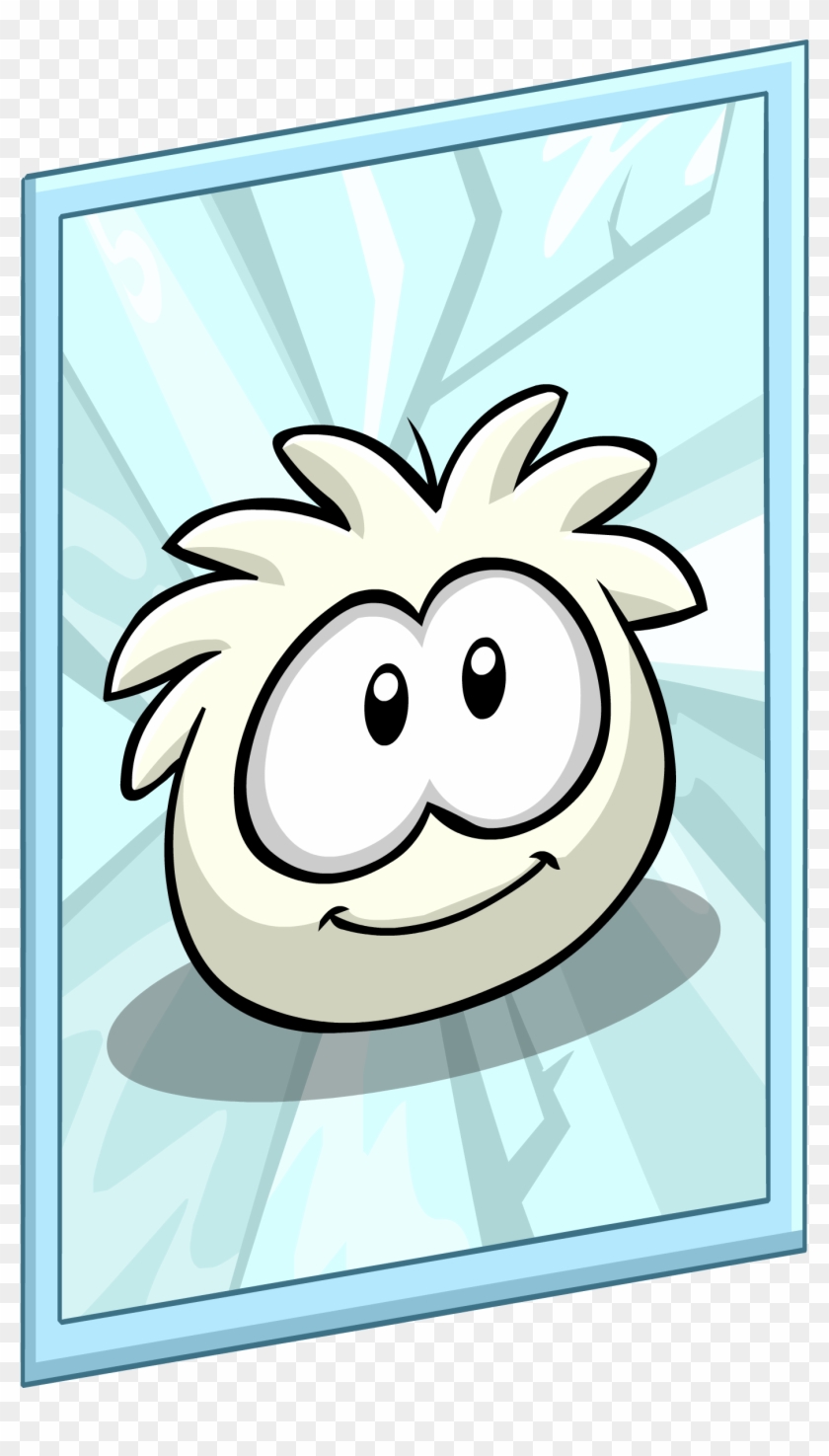 White Puffle Poster Sprite 001 - Club Penguin Cheats 2009 #1311428