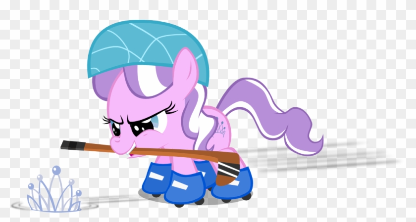 Magerblutooth, Diamond Tiara, Hockey, Safe, Simple - Cartoon #1311494