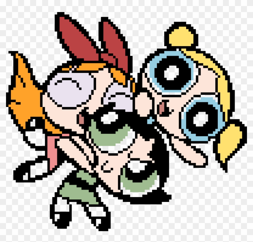 Powerpuff Girls - Powerpuff Girls Pixel Art #1311533