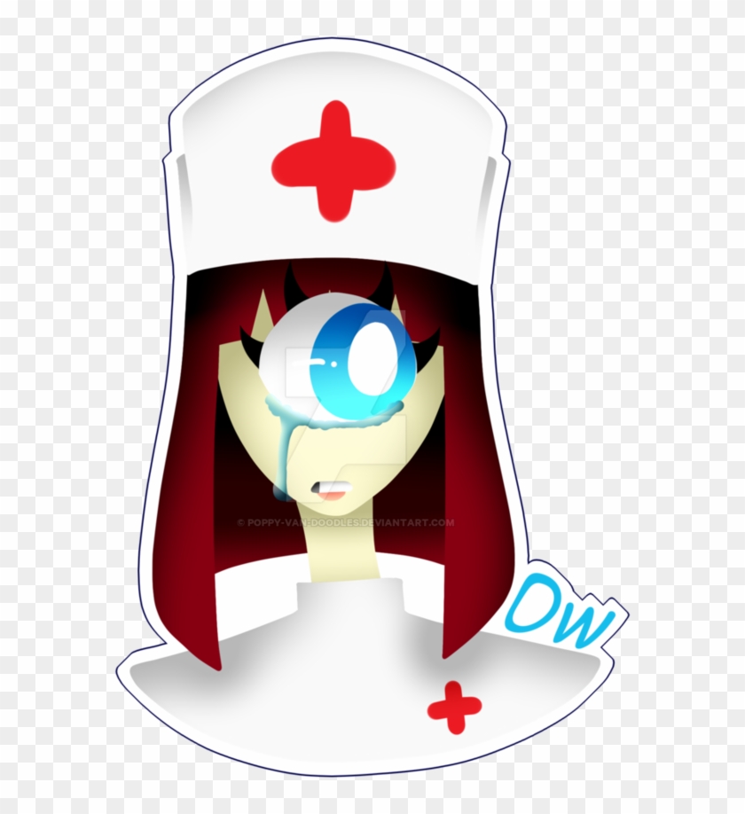 Ow Sticker By Poppy Van Doodles - Cartoon #1311587