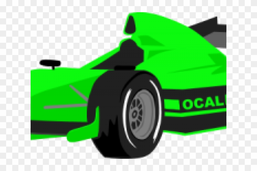 Race Car Clipart Green - Race Car Clipart Transparent #1311726