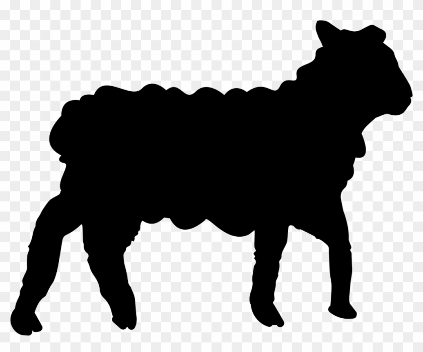 Sheep Comments - Animals Silhouette Icon Png #1311795