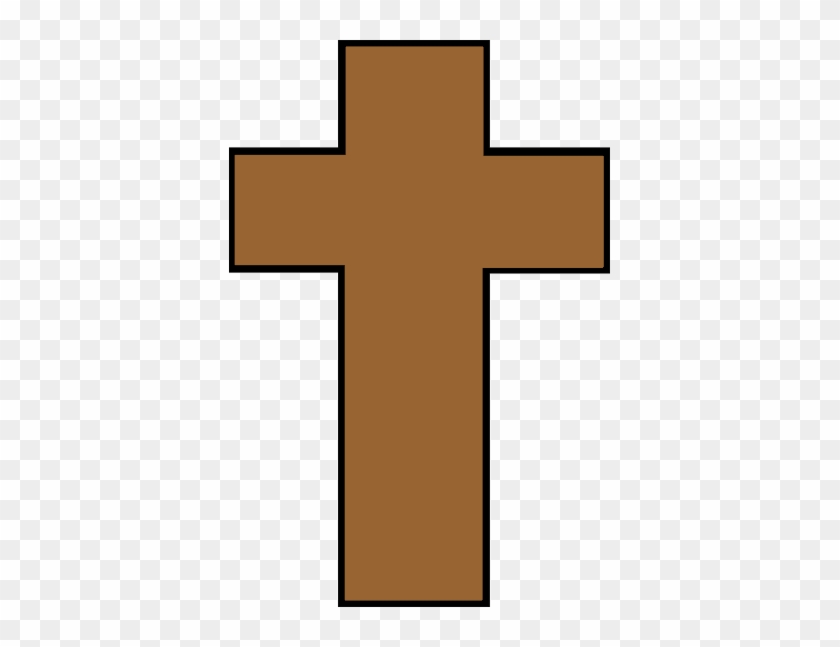 Brown Cross Clipart - Cross Clipart #1311815