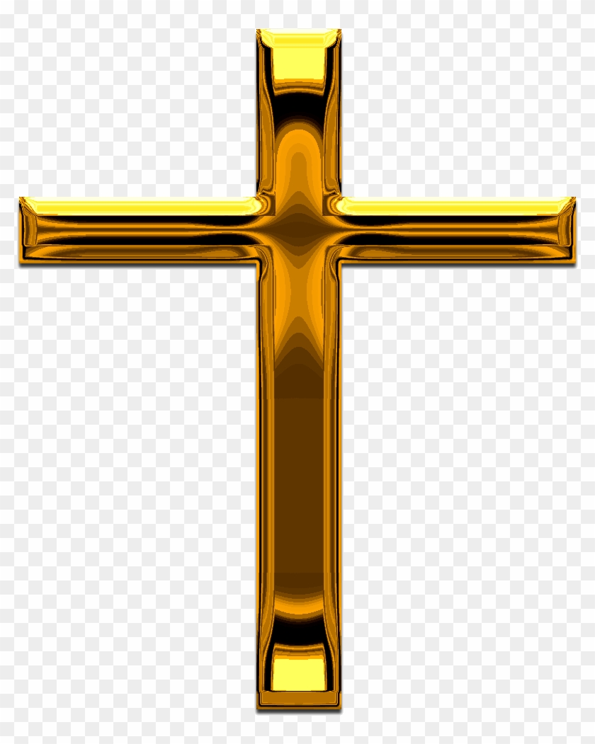 Gold Filigree Crosses Clipart Cross Clip Art Vector - Transparent Background Gold Cross #1311819