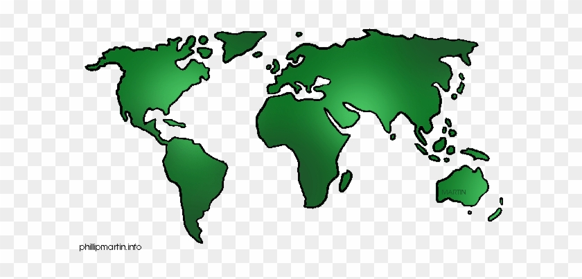 Transparent World Globe Clipart Tvpko2 Clipart - Clipart World Map Outline #1311918