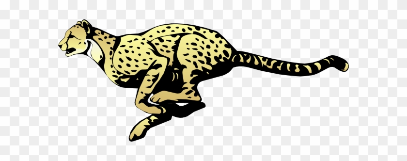 Jaguar Clipart - Cheetah Running Clipart Png #1311963