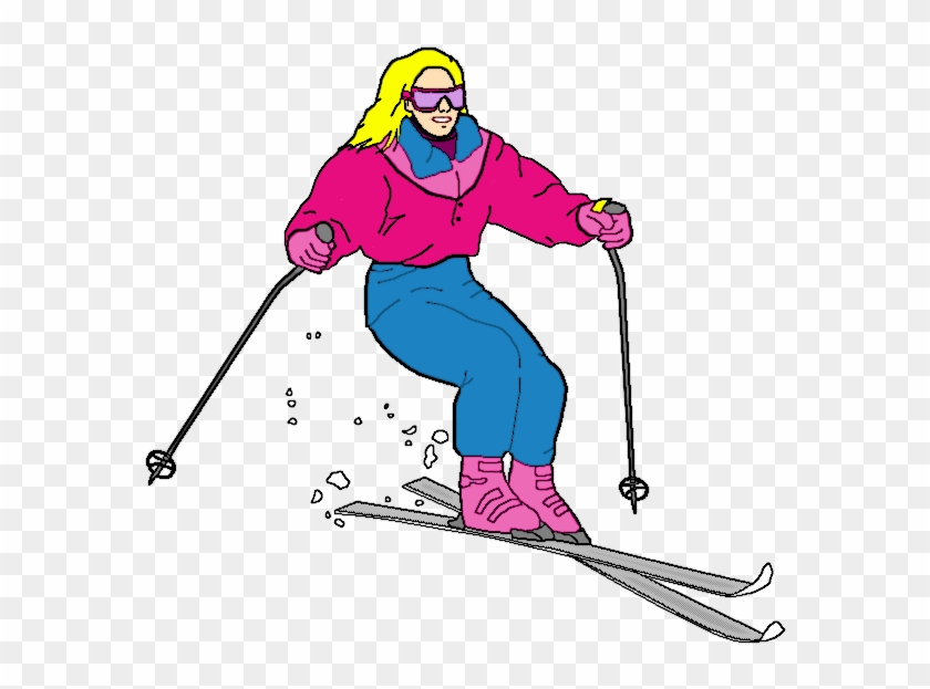 Skiing Clipart Transparent - Skiing Clipart Png #1311973