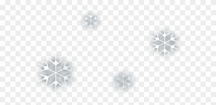 Snowflake Clipart Transparent Background - Christmas Snow No Background #1312029