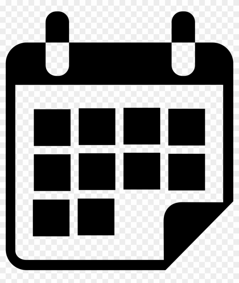 Calendar Comments - Calendar Icon Vector Png #1312045