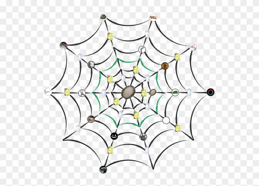 Dragon Spider Web Png - Spider Web #1312063