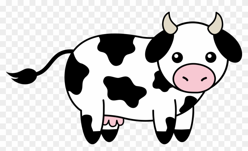 Dairy Cow Clipart - Cute Cows #1312097