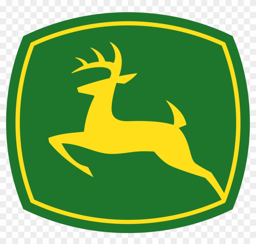 John Deere Decal Sticker Logo Tractor - John Deere Logo Vector #1312181