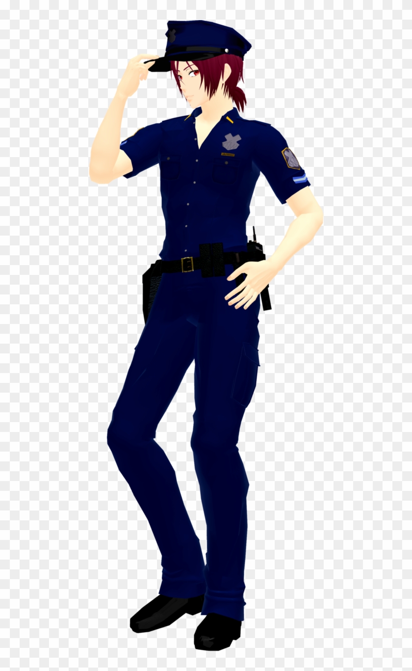 Police Officer Anime Uniform Deviantart - Anime Police Officer Png #1312258