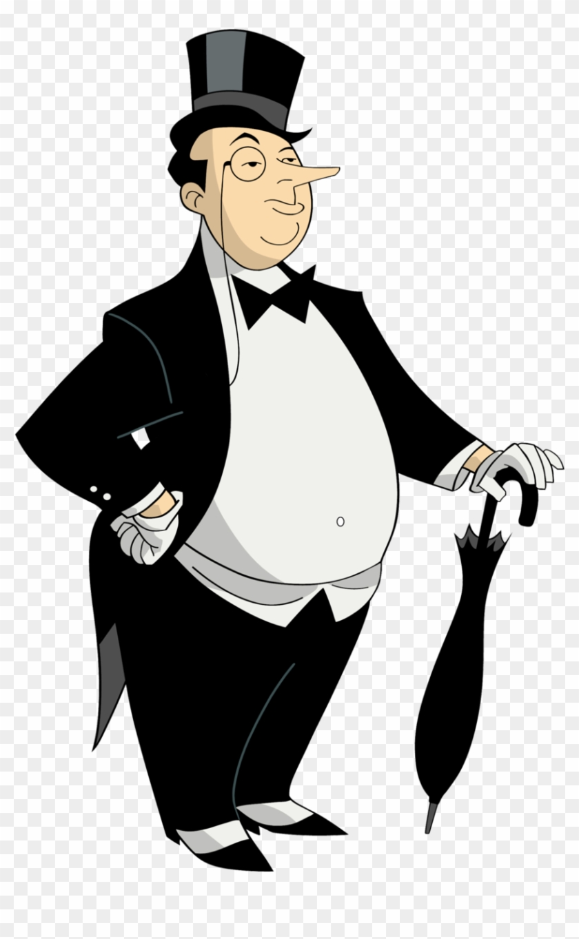 The Penguin By Dawidarte On Deviantart - New Batman Adventures Penguin -  Free Transparent PNG Clipart Images Download