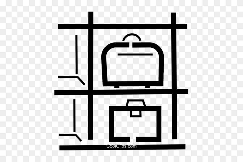 Baggage/luggage Compartment Royalty Free Vector Clip - Baggage/luggage Compartment Royalty Free Vector Clip #1312325
