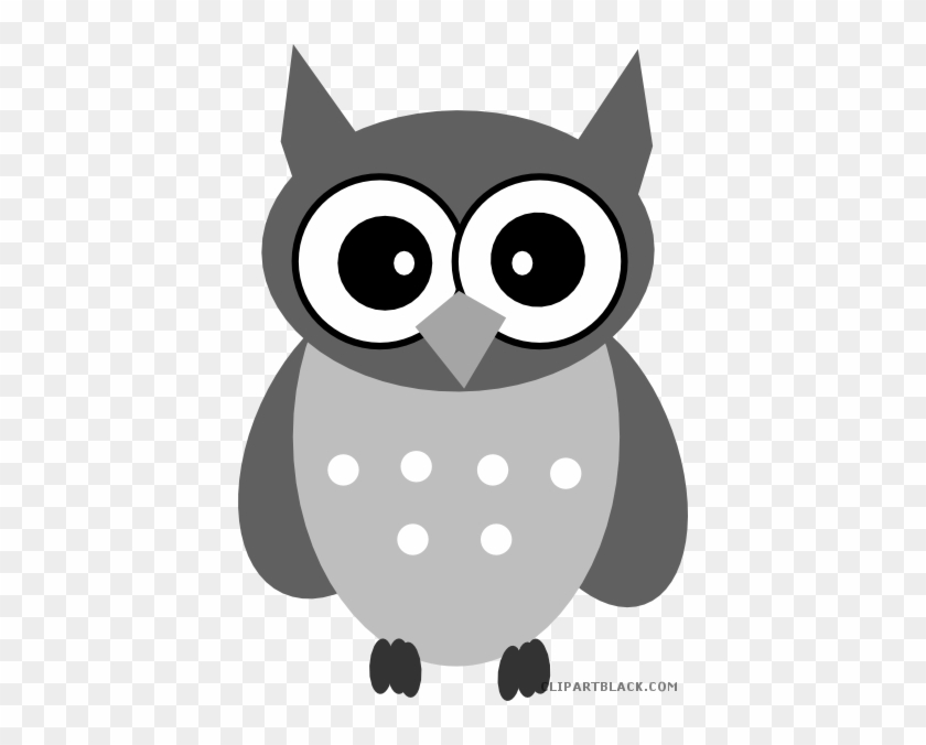 Amazing Owl Animal Free Black White Clipart Images - Gambar Owl #1312349