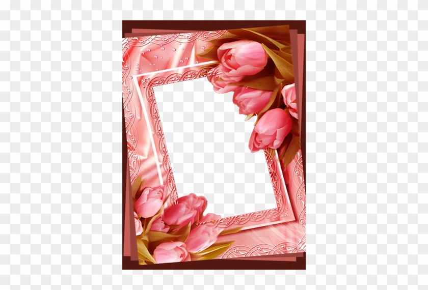 Flower Photo Frames - Nice Heart Photo Frames For Editing #1312356