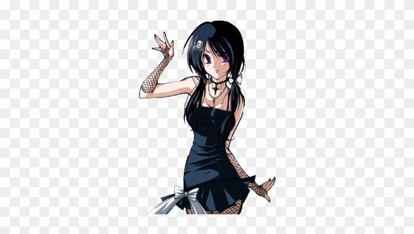 ) Ahogy Lássátok Kicsit Megváltozott A Blod Design - Anime Cute Goth Girl #1312388